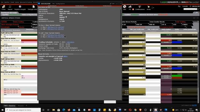 Mister Trader: Stocks, Options, Commodity Spread - Bear Put su JPMorgan Chase & Co (JPM) смотреть онлайн