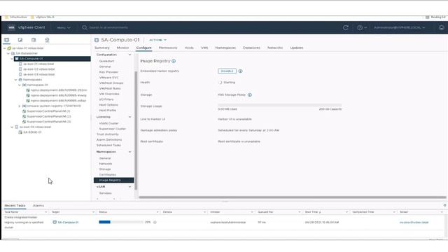 Enabling Harbor Registry -TANZU смотреть онлайн