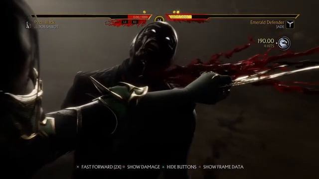 MK11 Kombat League - Roy Arkon (Emerald Defender Jade) Vs. Black Superman (Pitch Black Noob Saibot) смотреть онлайн