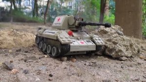 WW2 Tank battle / Tiger vs. T-34 ( Lego )