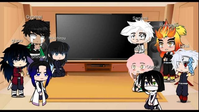 Hashira react to Tanjiro as Yoriichi part1 (new au) смотреть онлайн