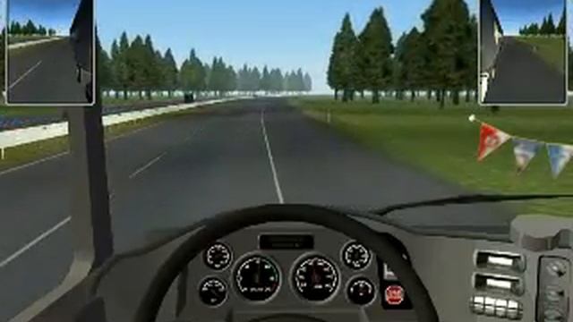 HARD TRUCK : 18 wheels Of steel haulin ! mercedes + Big trailers2 Poland maps ! смотреть онлайн