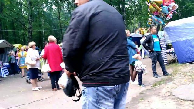 День города Ярцево 2017 торговые ряды, аттракционы смотреть онлайн