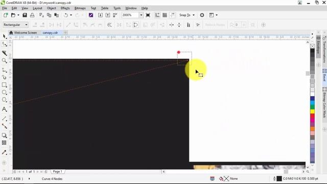 How to Design Promotional Canopy or Tent CorelDraw in Hindi #2 смотреть онлайн