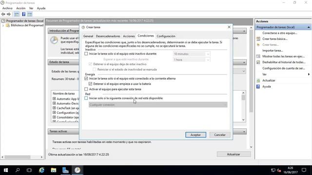 Programador de tareas - Ejecutar tarea al producirse un evento - Windows Server 2016 смотреть онлайн