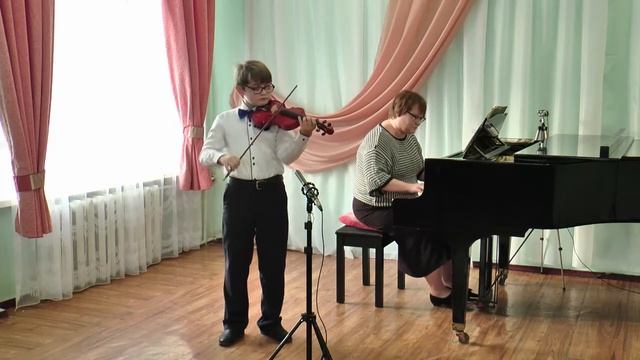 Модлик Назар (11 років) 4 клас, скрипка. Петро Христосков Концерт №1 смотреть онлайн