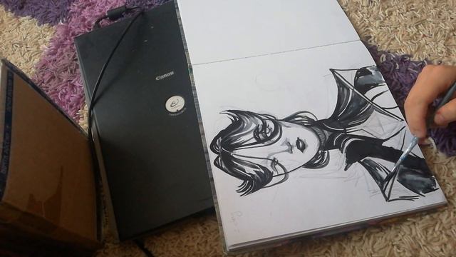Steel Shadow - Camilla - League of Legends - black watercolour || SPEEDPAINT смотреть онлайн