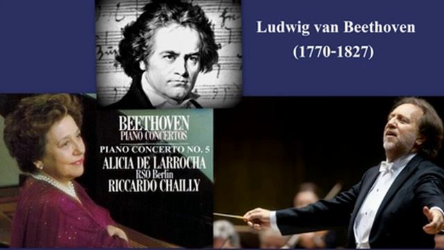 Ludwig Van Beethoven: Piano Concerto No.5 in E flat major, 'Emperor', Alicia de Larrocha смотреть онлайн
