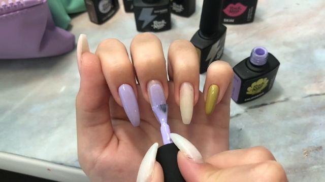 Ногти балерина| Как клеить слайдеры| Стемпинг обычным лаком| Гель лаки от RockNail смотреть онлайн