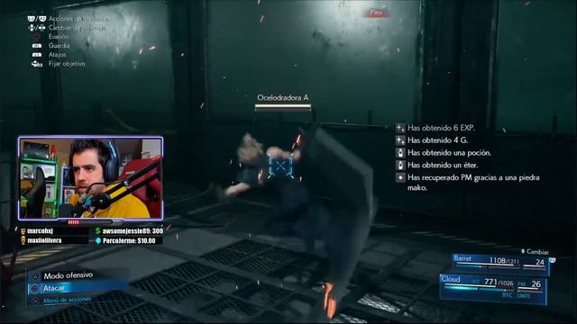 JUGANDO A LA DEMO DE FINAL FANTASY VII REMAKE смотреть онлайн