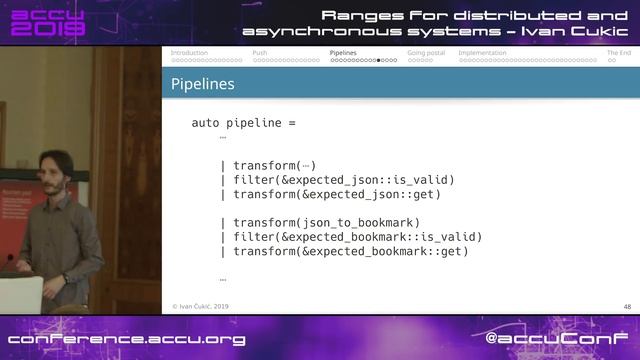 Ranges for distributed and asynchronous systems - Ivan Čukić [ACCU 2019] смотреть онлайн