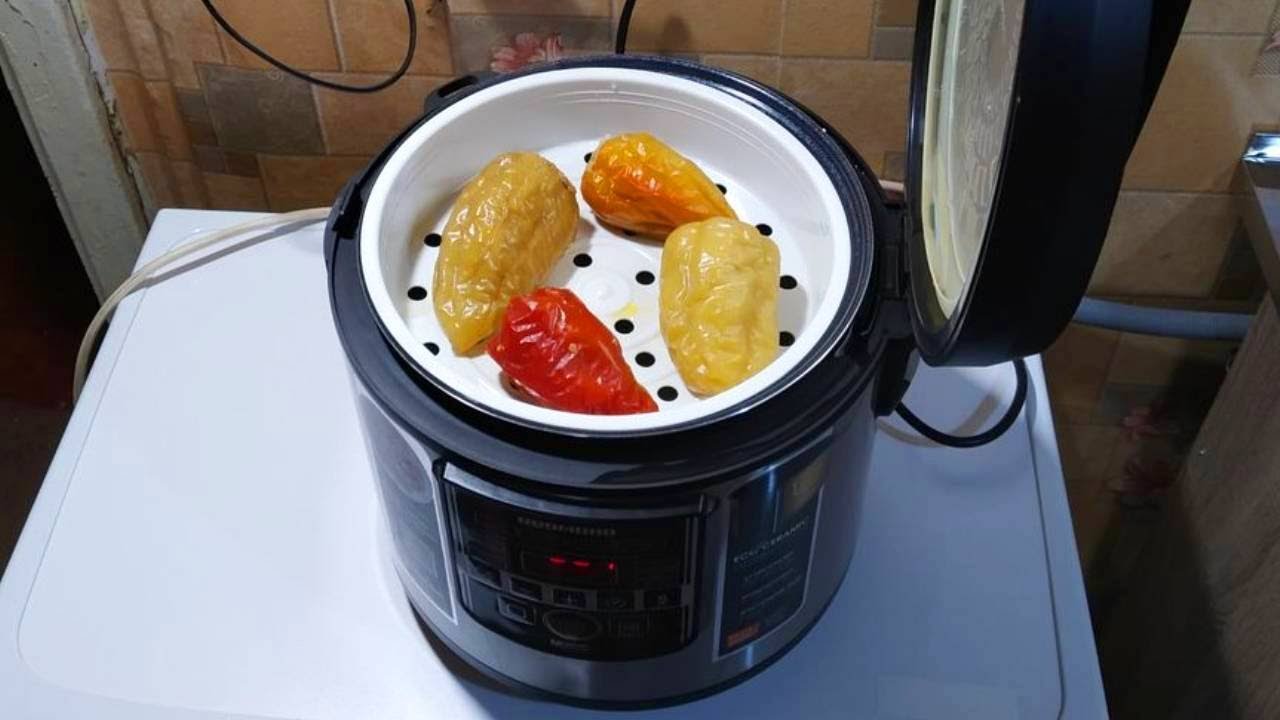 Как готовить замороженные перцы в мультиварке ? смотреть онлайн