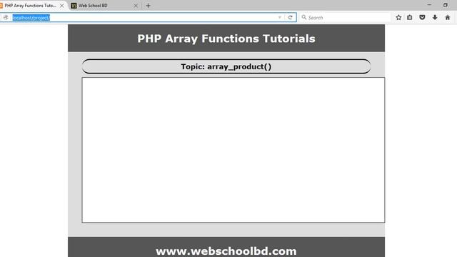 PHP Array Functions -19 (array_product()) смотреть онлайн