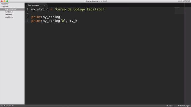 6.- Curso Python - Strings como listas смотреть онлайн