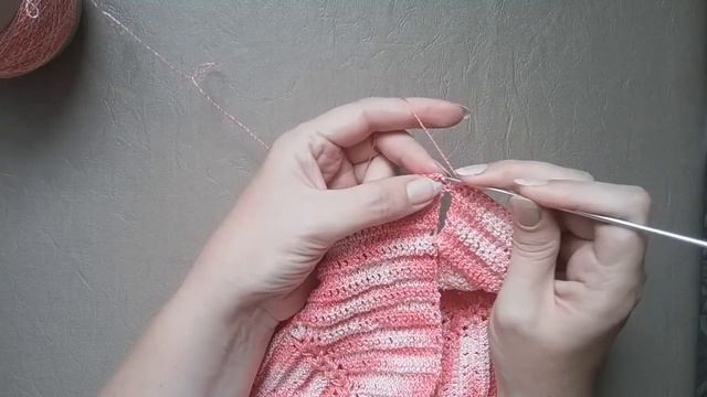 Топ меланжевый крючком на девочку 4-5 лет / Crochet blouse summer смотреть онлайн