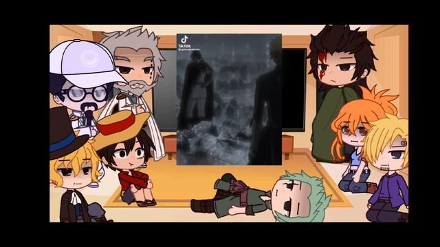 One Piece React To Bleach//Yhwach//Gacha Club