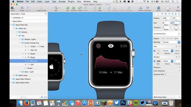 Sketch 3 Tutorial - Dribbble for  WATCH #01 - Sketchapp Tutorial & Design Process Workflow смотреть онлайн