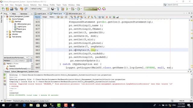 how to insert image into sql server in java swing using netbeans (p10) смотреть онлайн