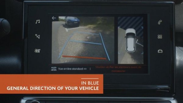 SUV Citroën C3 Aircross Top Rear vision : 180° rear camera