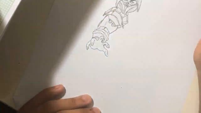 Drawing Scorpion from Mortal Kombat 11 - Timelapse || GGSAN смотреть онлайн