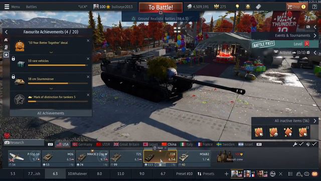 (WAR THUNDER) T28 fun time Grinding STURMTIGER Mark of distinction for tankers 5 enjoy смотреть онлайн