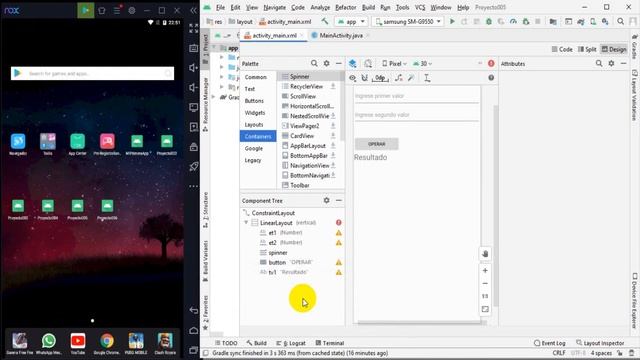 Capturar el clic de un botón - Controles RadioGroup - RadioButton - CheckBox - Spinner - ListView смотреть онлайн