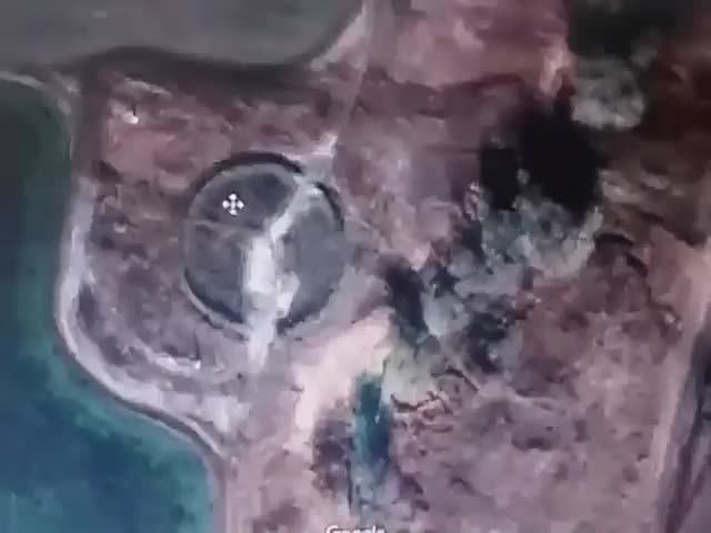 Загадочный круг на карте...