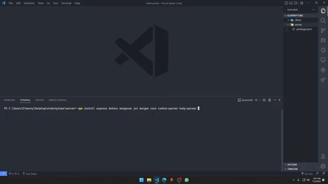 Video Streaming Website Tutorial Next JS + Node JS | Setting Up Server Structure | Part 2 смотреть онлайн