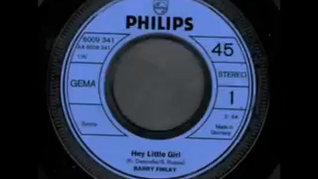 Barry Finlay - Hey Little Girl смотреть онлайн