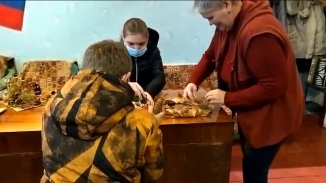 Мастер-класс "Поделки из природного материала" (Павло-Хуторской СДК) смотреть онлайн