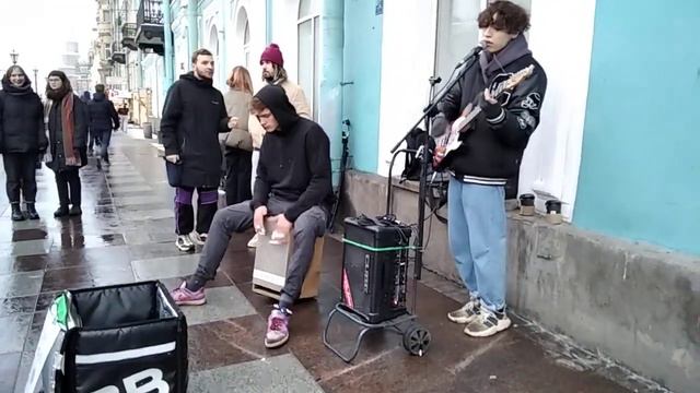 УЛИЧНЫЕ МУЗЫКАНТЫ,СПБ 08.03.23. смотреть онлайн