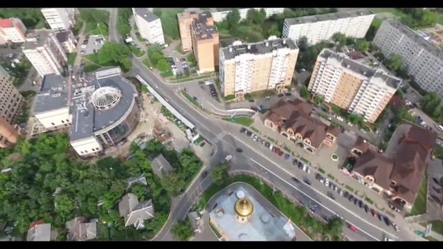 Раменское. Сьемка квадрокоптером. топорная работа... пока) смотреть онлайн
