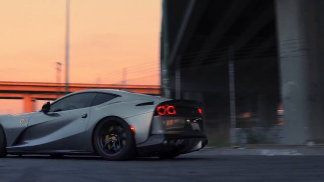 Ferrari 812 Superfast with RYFT Exhaust STUPID LOUD [4K] смотреть онлайн