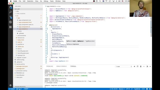 Angular Material Stepper смотреть онлайн