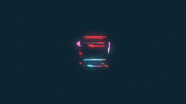 Вариант анимации логотипа стиль Glitch смотреть онлайн