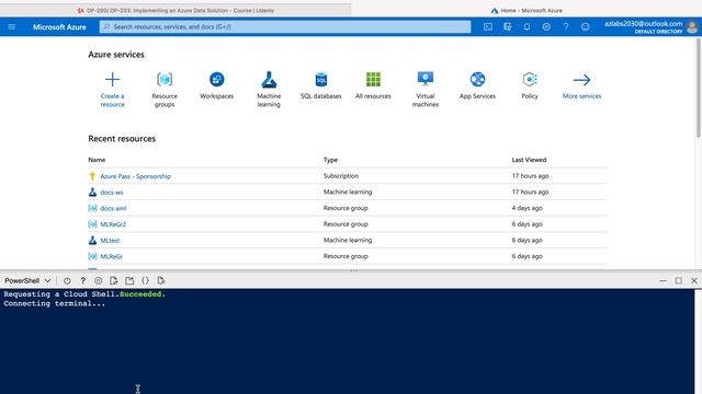 Can you run az commands from power-shell - Let's test using Azure Cloud Shell смотреть онлайн