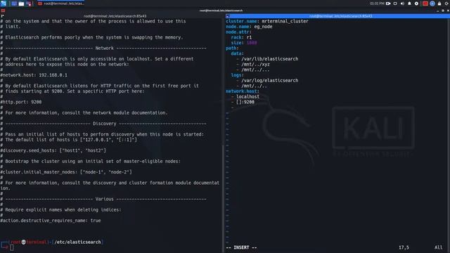 ELK Stack Tutorial #3 Elasticsearch Configuration ( elasticsearch.yml) смотреть онлайн