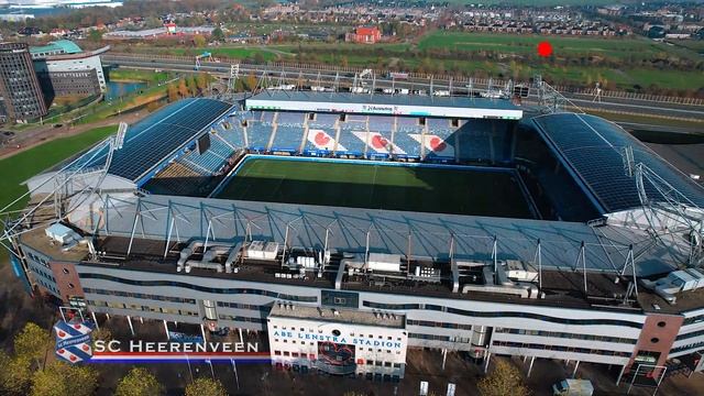 SC Heerenveen | Abe Lenstra Stadion | Netherlands Football Stadiums | Drone | 4K смотреть онлайн