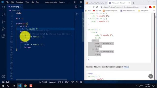PHP Switch Case statement Bangla Tutorial | PHP Web Development Tutorial in Bangla Part-18 смотреть онлайн