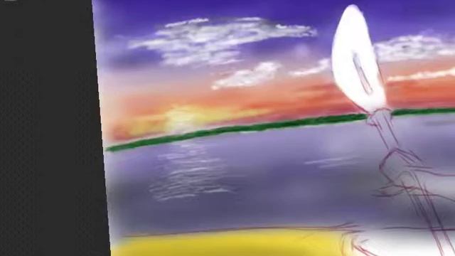 Sunset Paddle - 30 Adventures in Art - Day 24.- Sketch # 24 смотреть онлайн