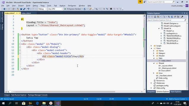 Mvc Ders 45 Popup Modal Kullanımı смотреть онлайн