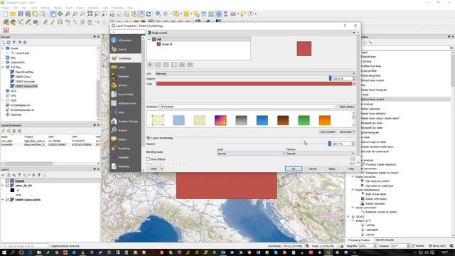 QGIS Layer Extent tool for Raster and Vector layers смотреть онлайн