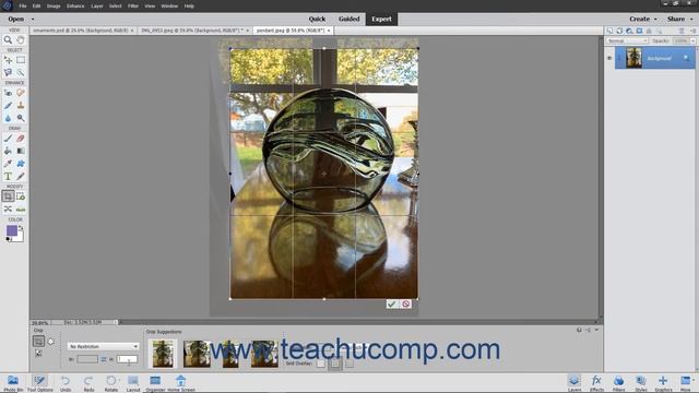 Photoshop Elements 2021 Tutorial Cropping Images Adobe Training смотреть онлайн