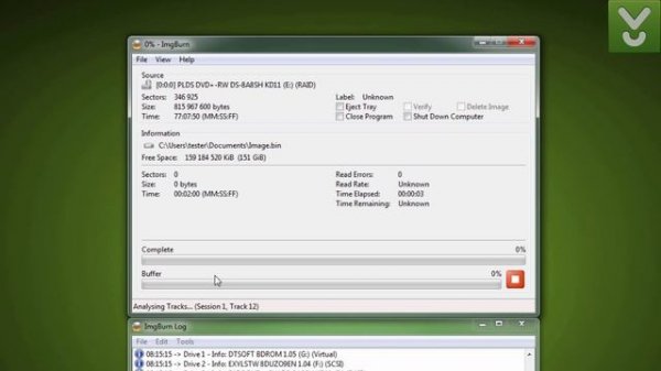 ImgBurn - Create all sorts of CDs, DVDs, and Blu-ray discs - Download Video Previews
