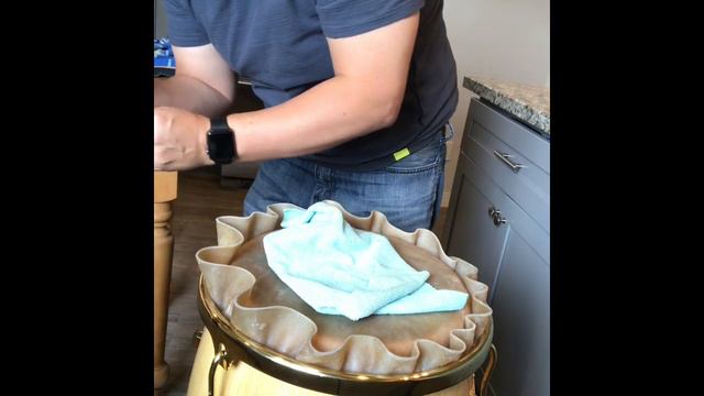 How To Install A Conga Skin- Purchased From Manito Percussion смотреть онлайн