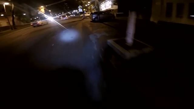 Моноколесо. Электро спорт. Владивосток. НОЧЬ - 2. Electric Unicycle. www.electric-sports.ru смотреть онлайн