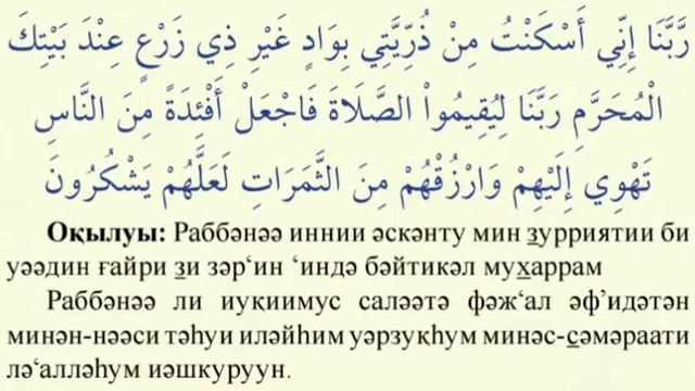 Ибраһим аләйһис сәләм пайғамбардың дұғасы смотреть онлайн