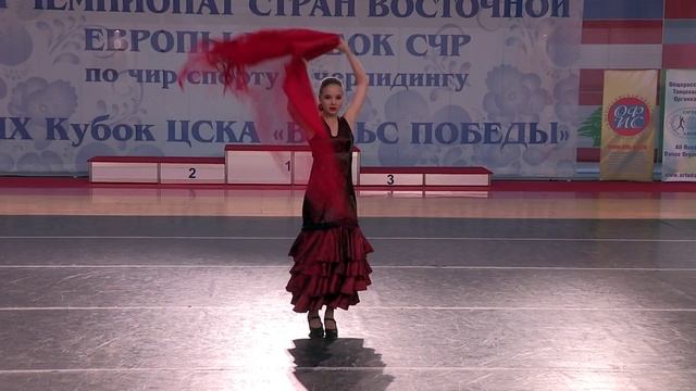 Lana Ilishkina - Juego Con Fuego. World Dance Olympiad 2014. смотреть онлайн
