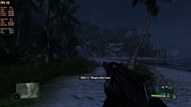 Crysis Remastered - Ryzen 5 3600 RTX 2060 -1440p Highest Settings Gameplay Test - Can it run Again? смотреть онлайн