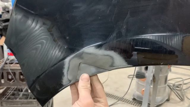 Пайка Бампера паяльником. смотреть онлайн